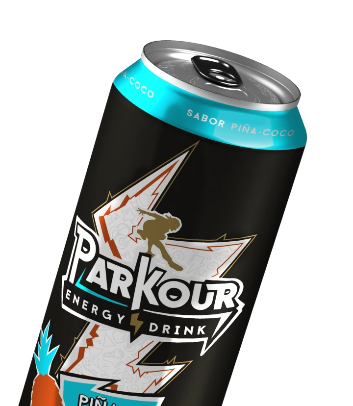 Parkour Energy Drink Sabor Piña Coco